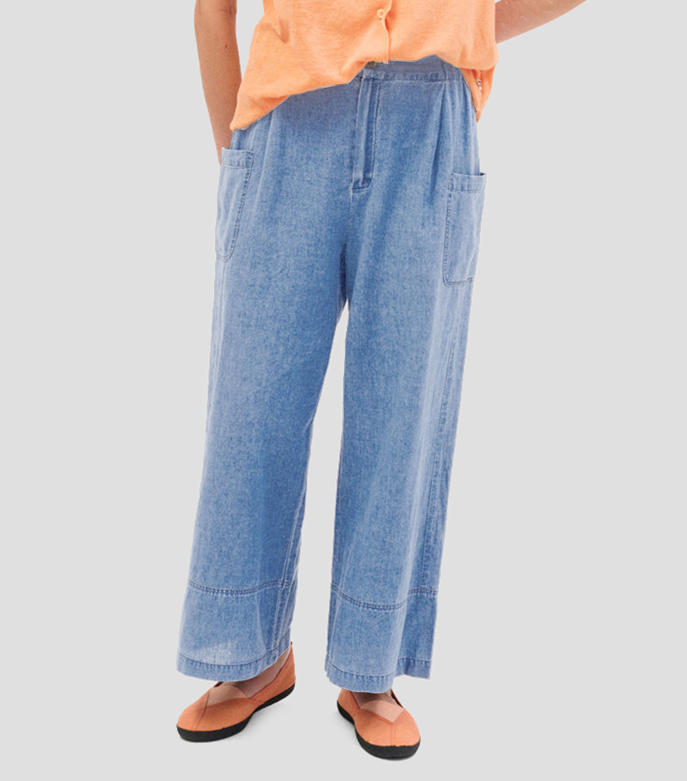Jeans Yeti amplio Mujer